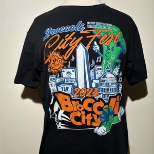 Broccoli City Fest 2024 Black T-Shirt